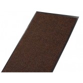 Crown Chevron Medium Traffic Indoor Scraper/Wiper Mat - 3’ x 60’, Brown